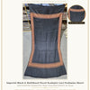 Imperial Black & Multihued Floral Kashmiri Aari Pashmina Shawl